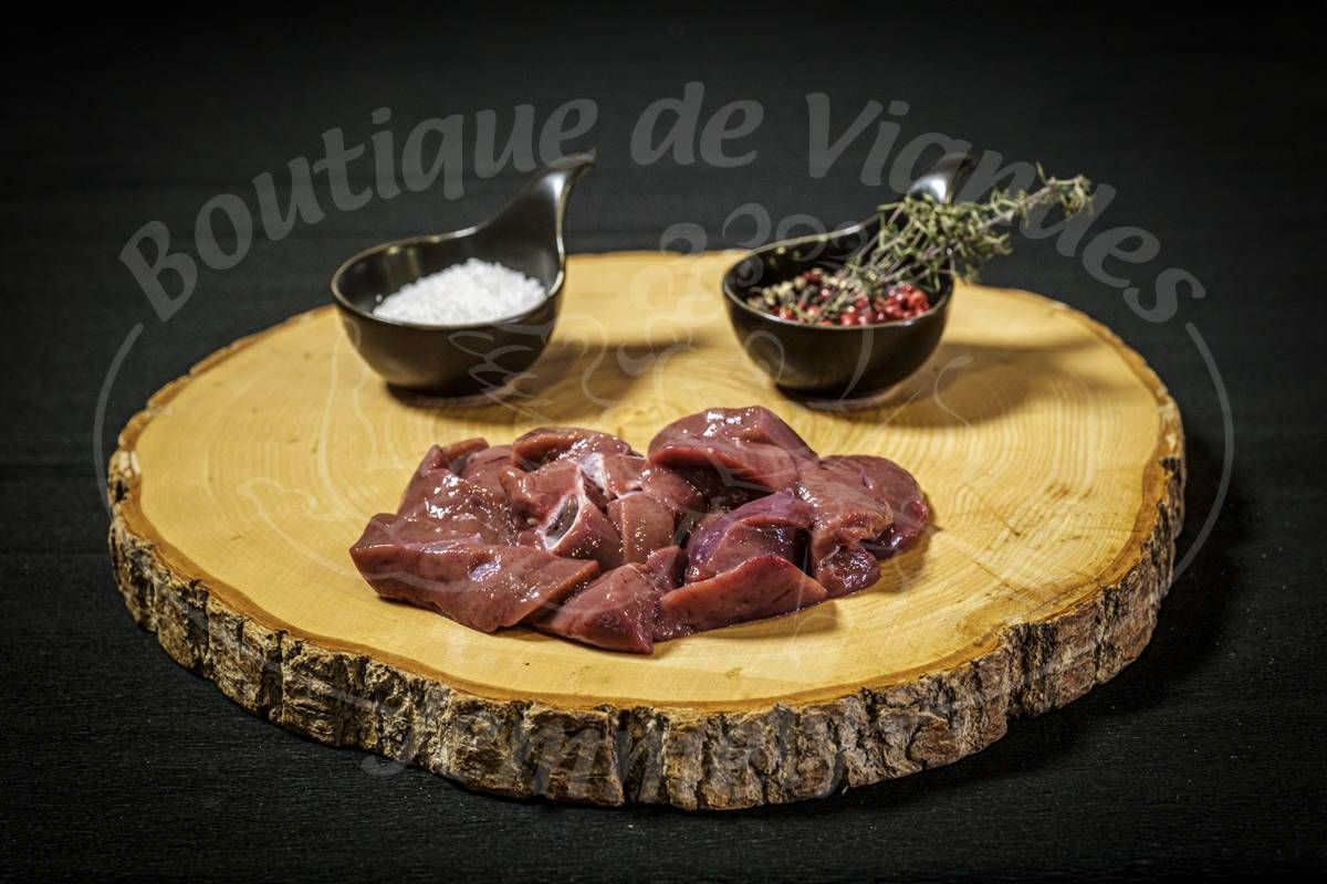 Emincé foie de veau