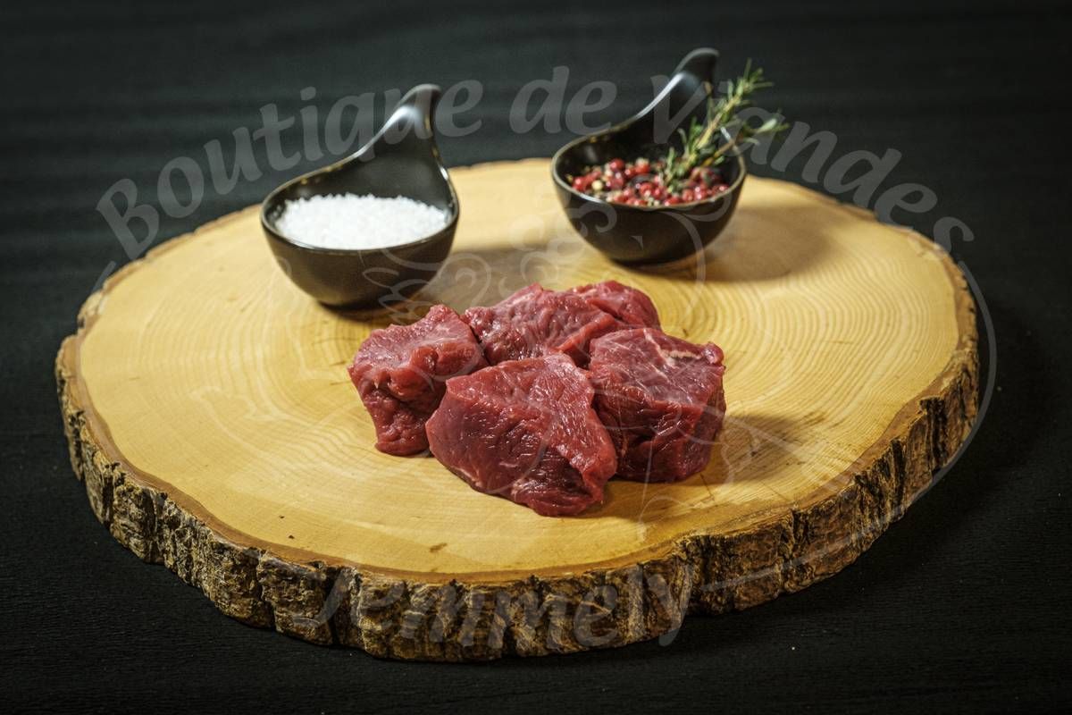 Bourguignonne de boeuf coupée