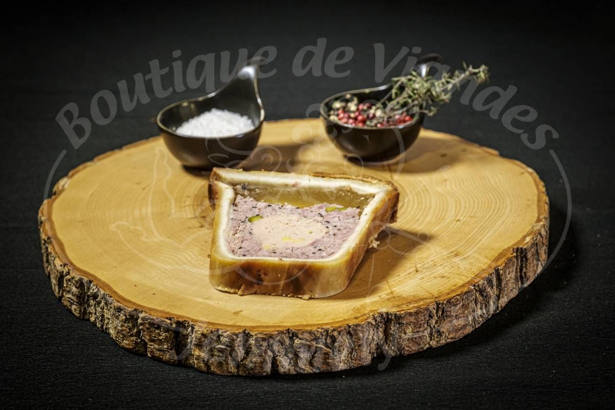 Pâté croute farci au Foie Gras