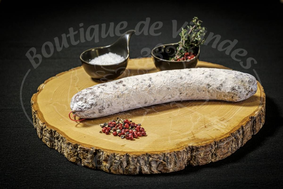 Salami de cheval au poivre