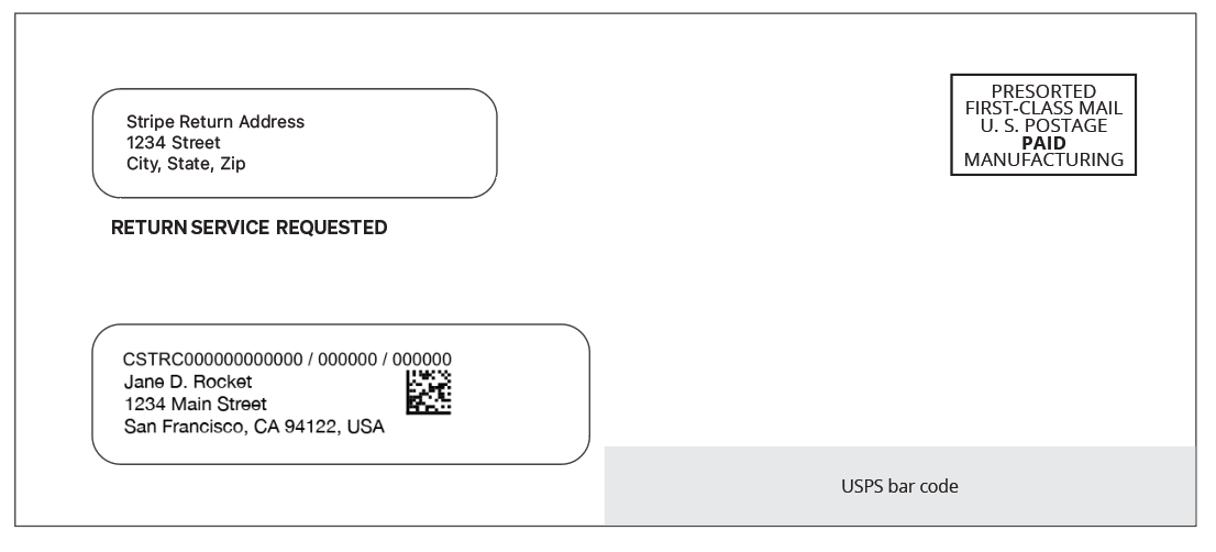 A standard envelope