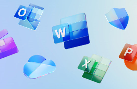 Various apps that are part of a Microsoft 365 subscription, such as Word, Excel, PowerPoint, Defender, Outlook, OneDrive, Clipchamp, and Designer.