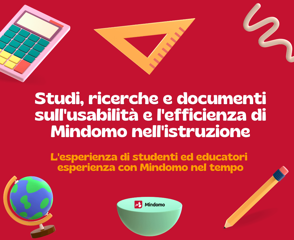 Ricerca e documentazione sull'efficacia di Mindomo nell'istruzione e nell'apprendimento