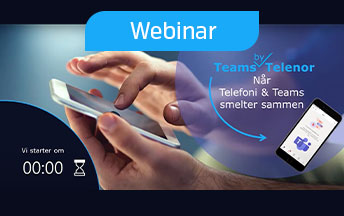 Telefoni i Teams - Webinar