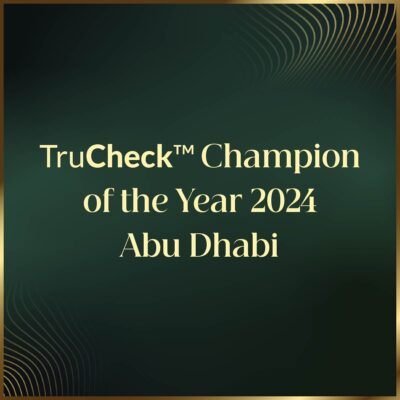 TruCheck™ Champion of the Year 2024 - Abu Dhabi