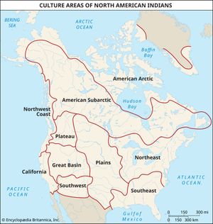 Culture areas of Indigenous North American peoples