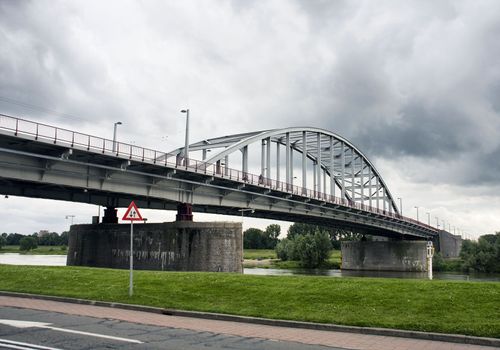 The John Frost Bridge in Arnhem, the Netherlands