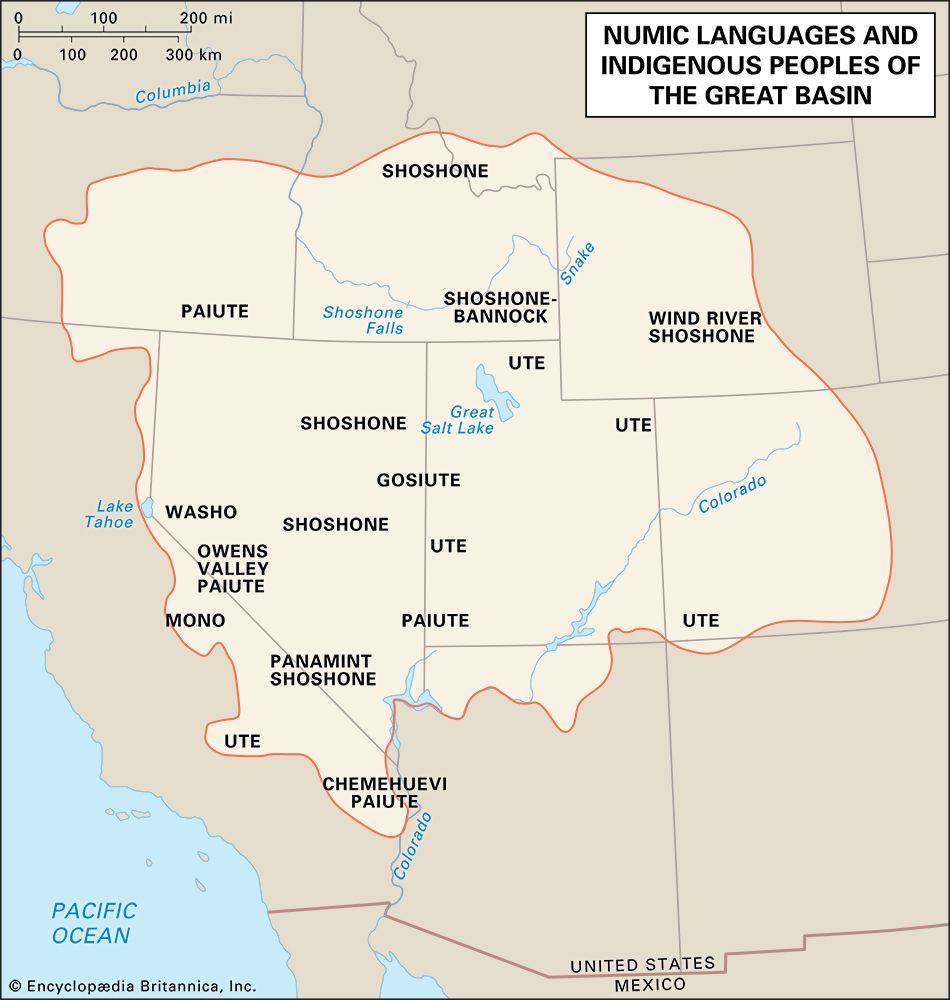 Numic languages and Great Basin peoples