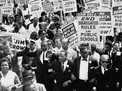 Martin Luther King, Jr., at the March on Washington