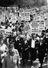 Martin Luther King, Jr. (center), with other civil rights supporters lock arms on as they lead the way along Constitution Avenue during the March on Washington, Washington, D.C., on August 28, 1963.