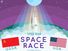 Space race (1957-1969) infographic between United States (U.S.) and Russia. America, Soviet Union, U.S.S.R., space exploration