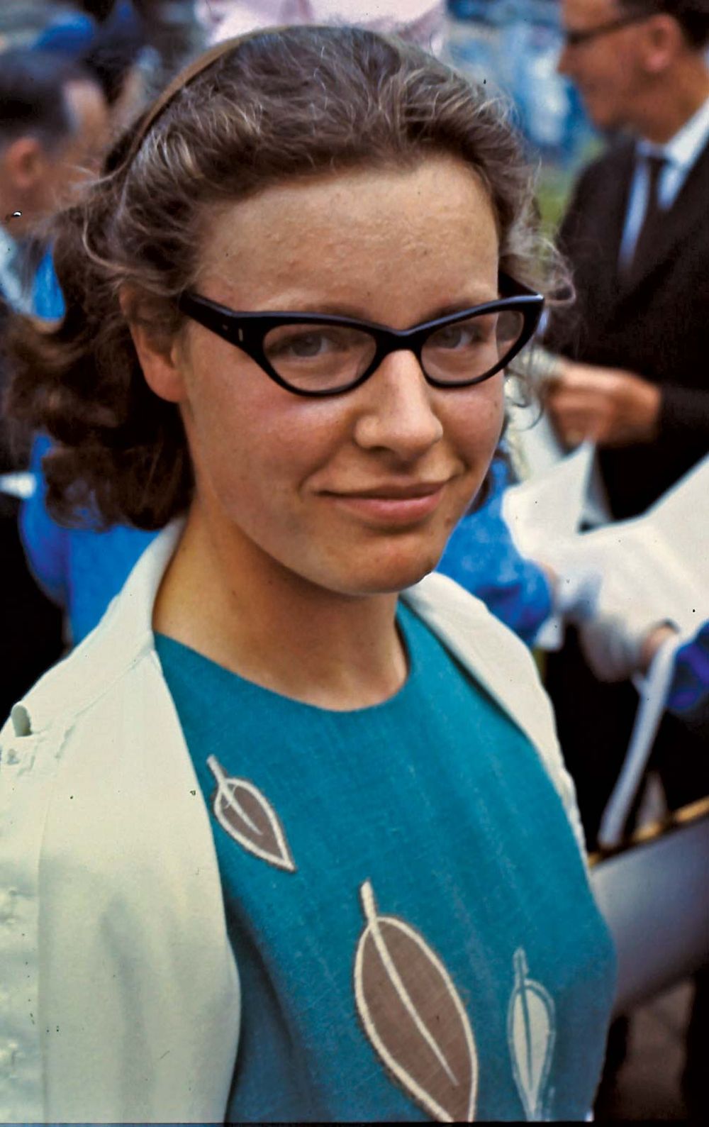 Jocelyn Bell Burnell, British astronomer, in 1967.