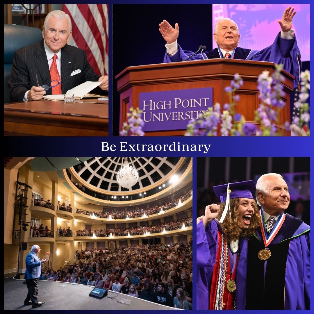 Dr. Nido Qubein President of High Point University on Campus