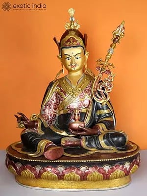 37" Large Guru Padmasambhava Statue from Nepal