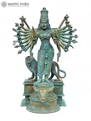 Goddess Durga Bronze Sculptures