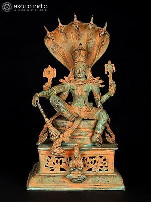 Lord Vishnu Brass Statues