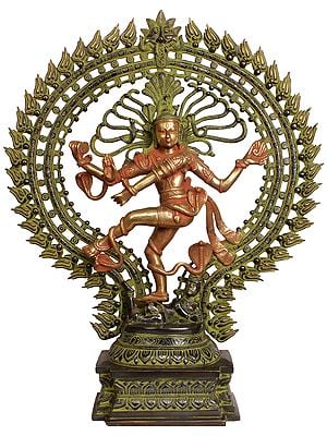 28" Lord Shiva as Nataraja Large Brass Statue | Handmade