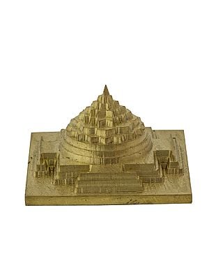 1" Shri Yantra In Brass | Handmade | Made In India