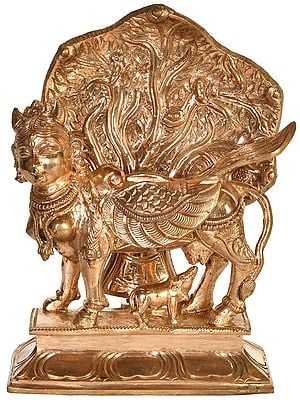 Kamadhenu Under Kalpavriksha