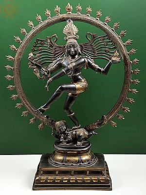 31" Fine-Limbed Lord Nataraja Brass Statues | Indian Handcrafted Idol