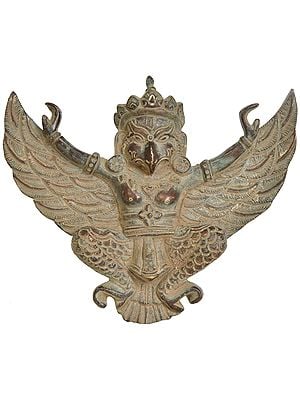 Garuda Wall Hanging Brass Statue