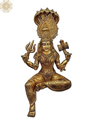 Goddess Yelamma Brass Statue (Rare Goddesses of India)