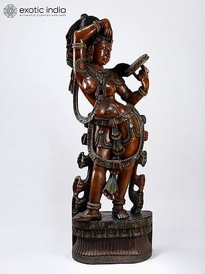 Wooden Sculptures of Apsara