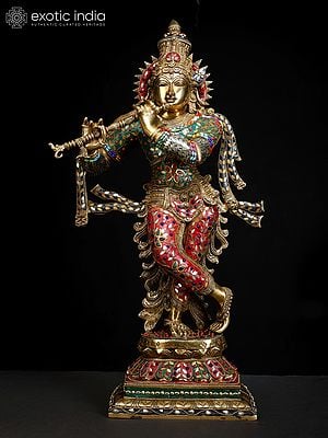 Lord Krishna Brass Idols