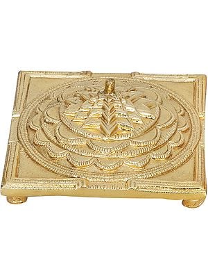 3" Accurate Meru (Shri Yantra) In Brass | Handmade | Made In India