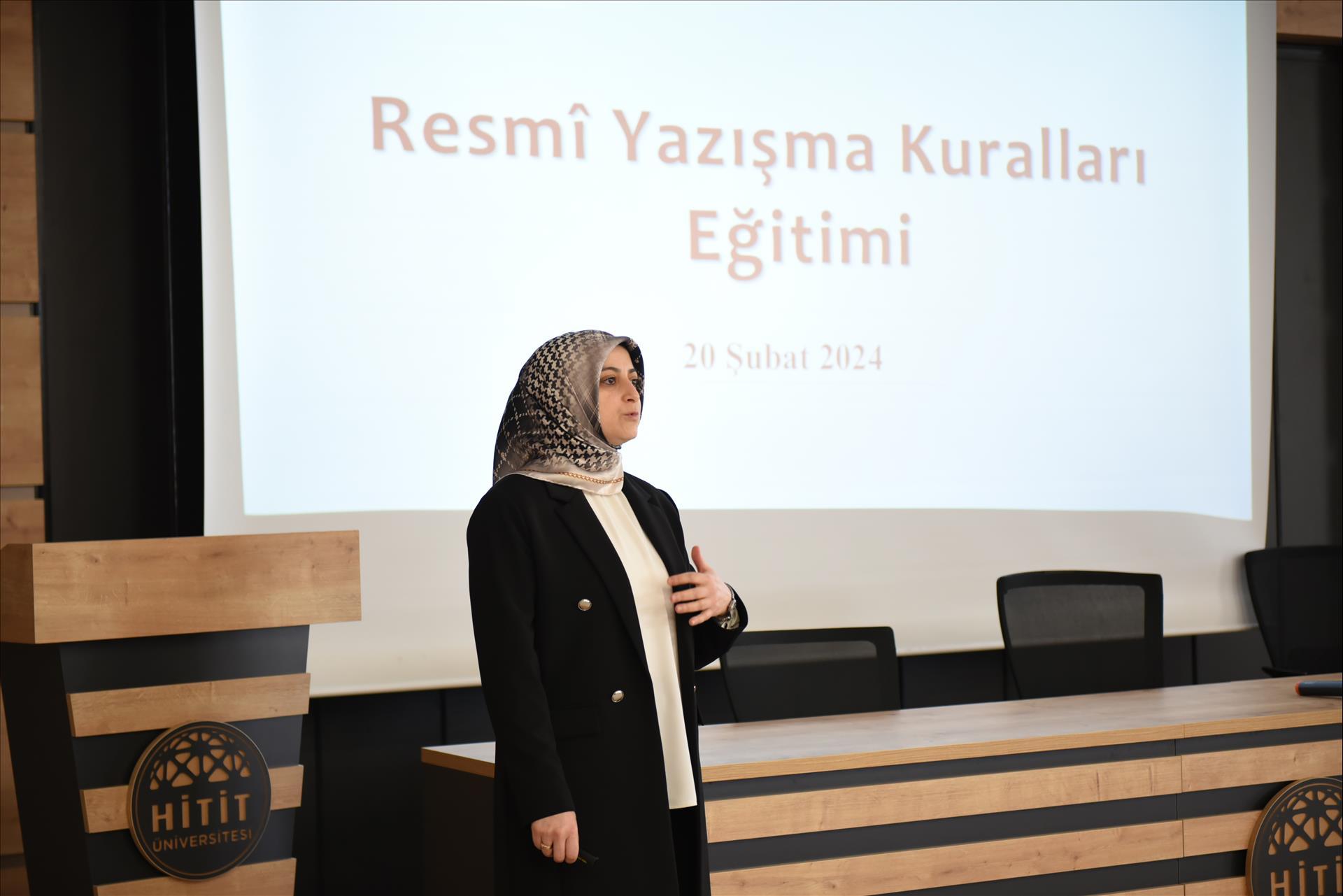 Resmi Yazışma Kuralları Eğitimi