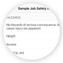 ServiceM8 job safety analysis