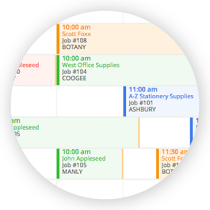 ServiceM8 schedule