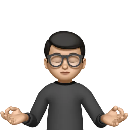 Memoji of a stoic user.