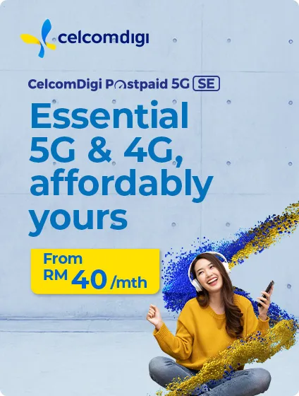 CelcomDigi Postpaid 5G SE | 4G & 5G Internet