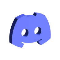 a blue object with two holes in it