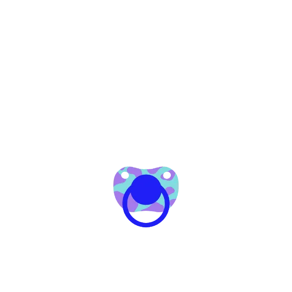 a black background with a blue circle