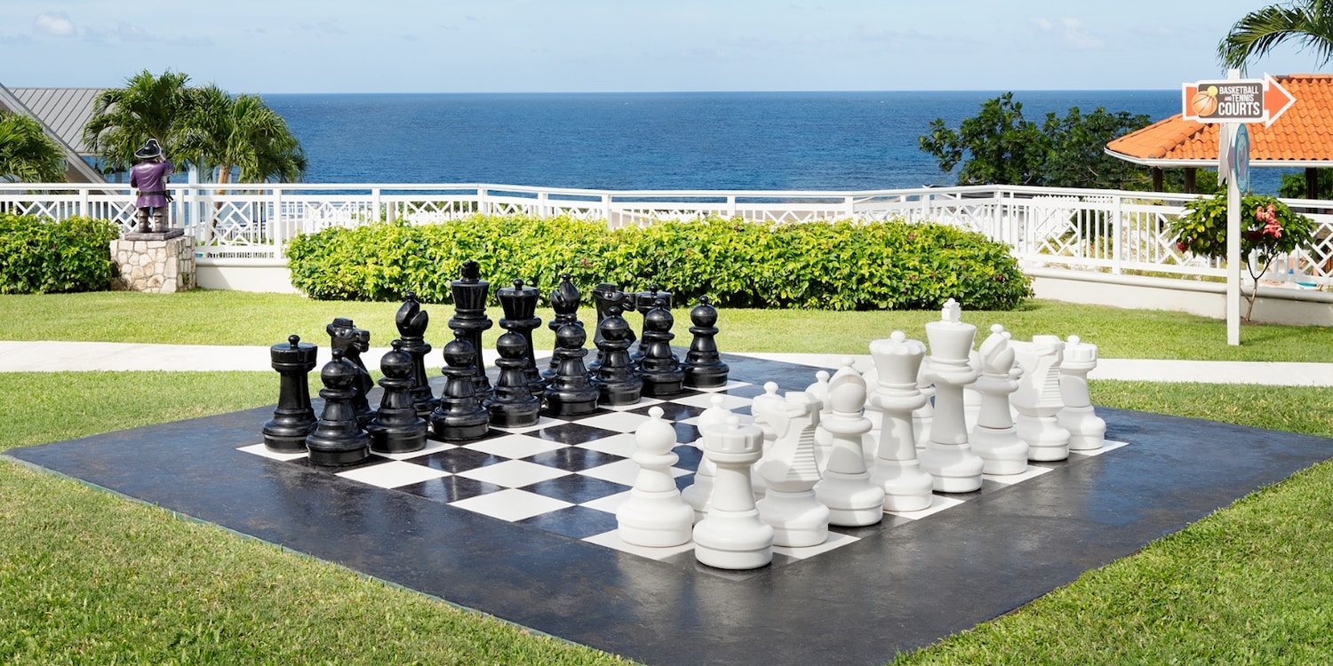 Giant chess set