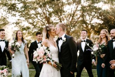 Black Peak Lapel Tuxedo - Image by Local Embers