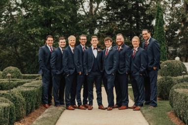 Navy Blue Suit - Image by Chris Hardin Photography