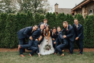 Navy Blue Suit - Image by Chris Hardin Photography