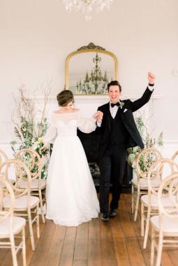 Black Shawl Lapel Tuxedo - Image by Adelyn Boling Photography