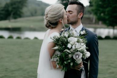 Slate Blue Suit - Image by Elicia Bryan Photography