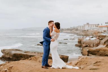 Indigo Blue Suit - Image by Carmen Lopez Photography