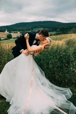 Black Shawl Lapel Tuxedo - Image by Elle Studios