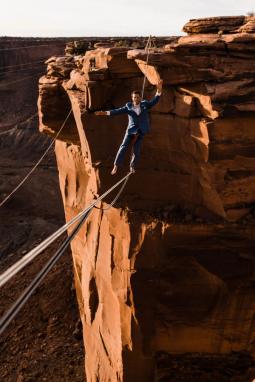 Indigo Blue Suit - Image by The Hearnes Adventure Photography