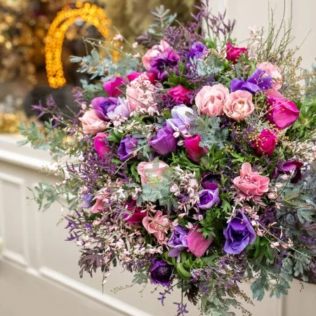 Bouquet d'Anémones, par A Fleur de Pot La Seyne sur Mer, fleuriste à La Seyne-sur-Mer