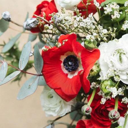 Bouquet de Noël, par Le Marché aux Fleurs by Stéphane Bellot, fleuriste à Paris