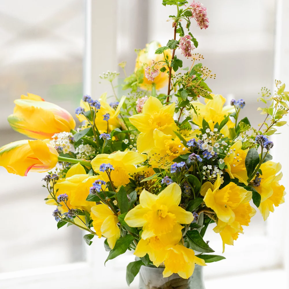 Bouquet Printemps, par Sibelle Créations, fleuriste à Tauriac