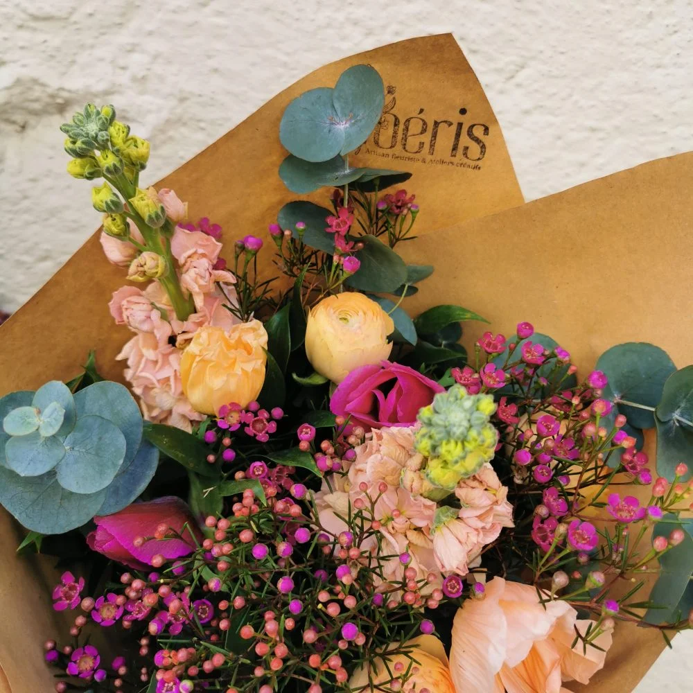 Bouquet Printemps, par Iberis Annecy, fleuriste à Annecy