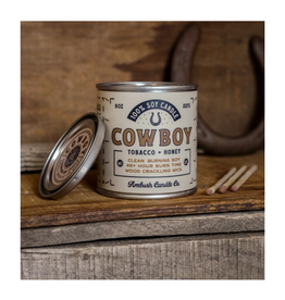 Ambush Candle Co. Cowboy | Tobacco + Honey 8oz Soy Candle